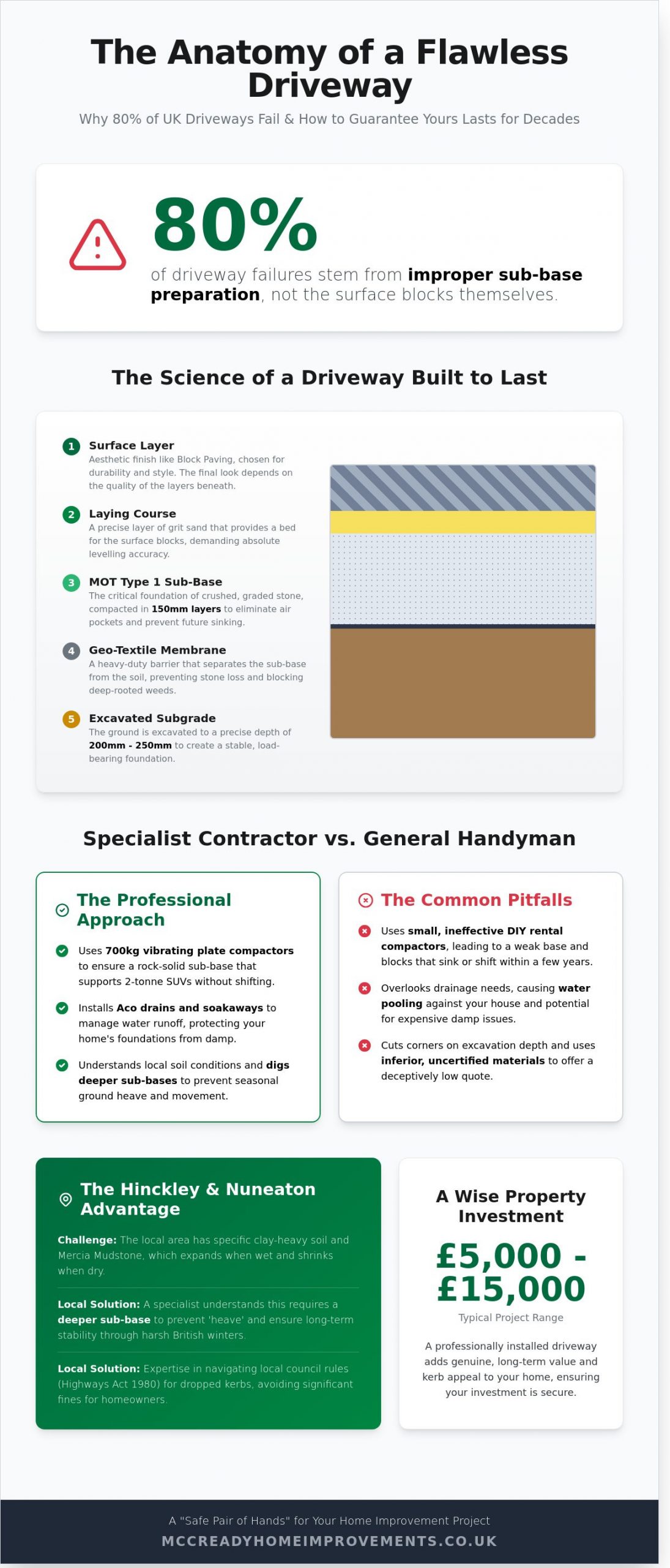 Expert Paving Contractor in Hinckley & Nuneaton: Transforming Your Driveway in 2026