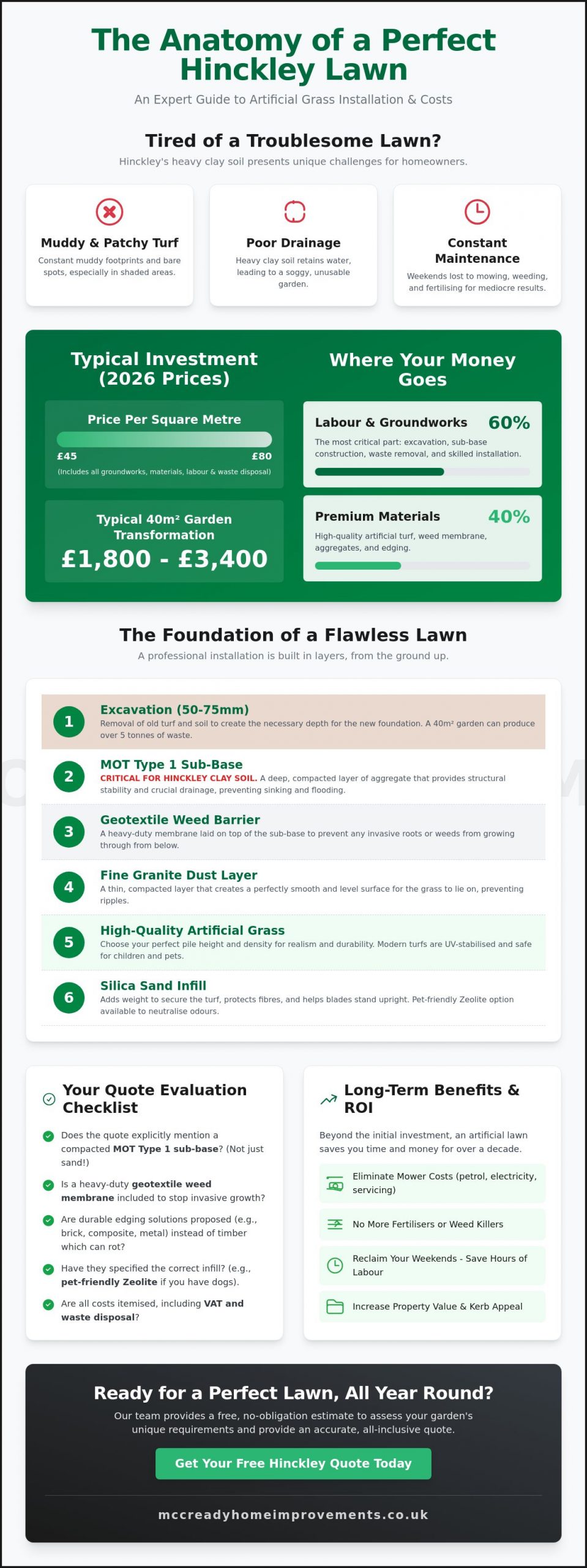 Professional Artificial Grass Quote in Hinckley: The 2026 Homeowner’s Buying Guide